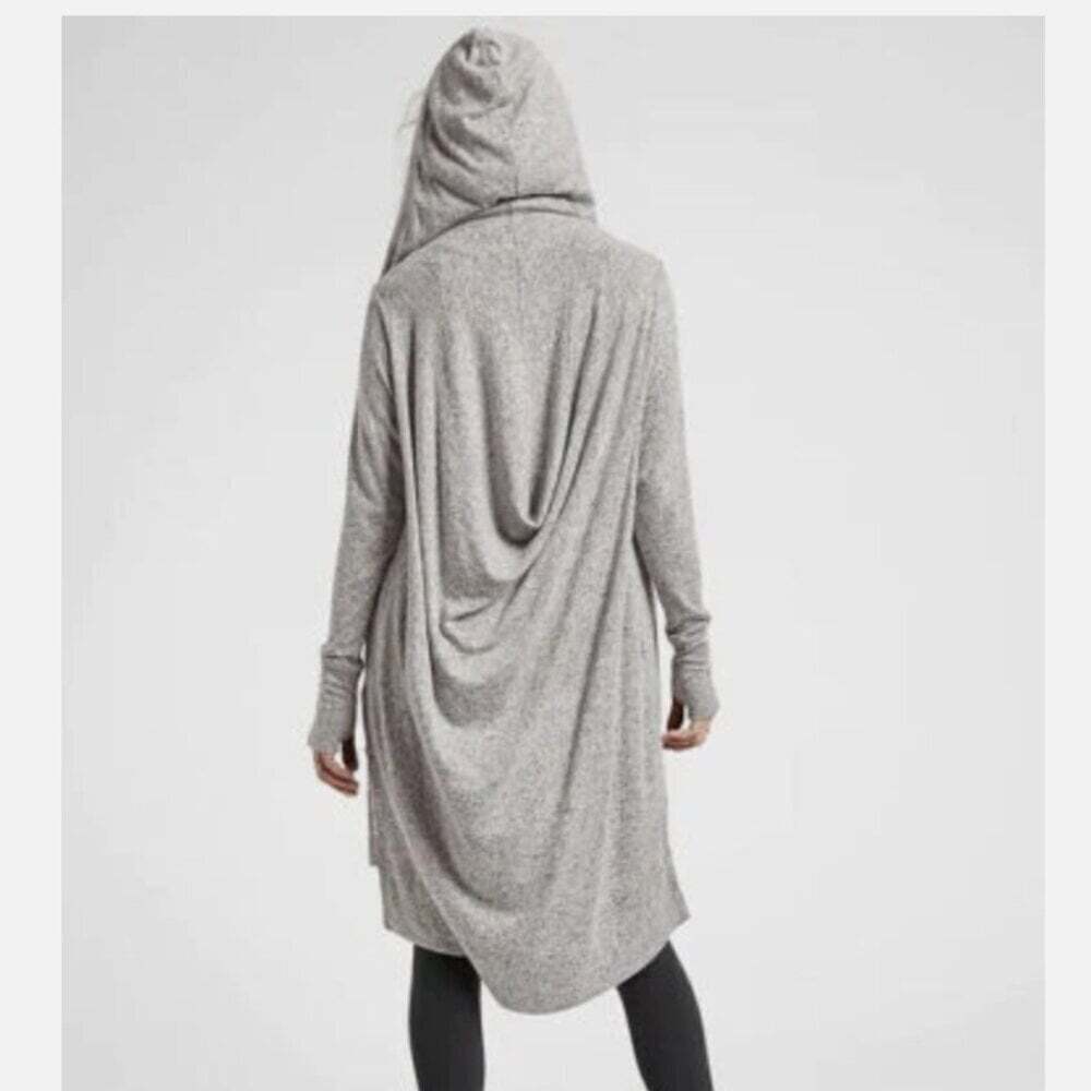 Athleta Harmony Wrap 2.0 Jacket, Light Grey Heather